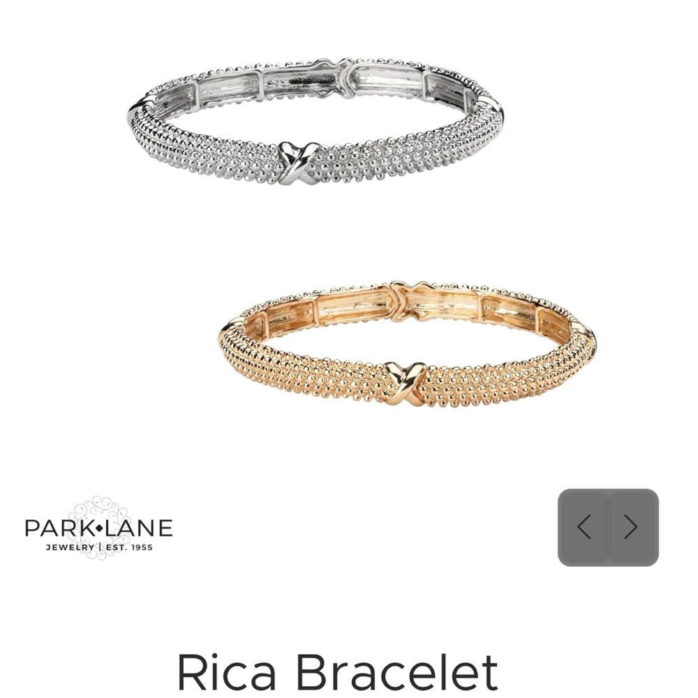 Park Lane Rico bracelet Silvertone stretched to fit